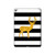 S2794 Black and White Striped Deer Gold Sparkles Hülle Schutzhülle Taschen für iPad Pro 12.9 (2015,2017)