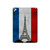 S2859 Vintage France Flag Eiffel Tower Hülle Schutzhülle Taschen für iPad Pro 12.9 (2015,2017)