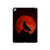 S2955 Wolf Howling Red Moon Hülle Schutzhülle Taschen für iPad Pro 12.9 (2015,2017)