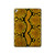 S3365 Yellow Python Skin Graphic Print Hülle Schutzhülle Taschen für iPad Pro 12.9 (2015,2017)