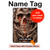 S1675 Skull Blood Tattoo Hülle Schutzhülle Taschen für iPad 9.7 (2017,2018), iPad 6, iPad 5