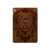 S2529 Leo Zodiac Tattoo Brown Graphic Print Hülle Schutzhülle Taschen für iPad 9.7 (2017,2018), iPad 6, iPad 5