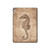 S3214 Seahorse Skeleton Fossil Hülle Schutzhülle Taschen für iPad 9.7 (2017,2018), iPad 6, iPad 5