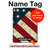S3295 US National Flag Hülle Schutzhülle Taschen für iPad 9.7 (2017,2018), iPad 6, iPad 5
