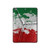 S3318 Italy Flag Vintage Football Graphic Hülle Schutzhülle Taschen für iPad Pro 10.5, iPad Air (2019, 3rd)