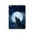 S3693 Grim White Wolf Full Moon Hülle Schutzhülle Taschen für iPad Pro 10.5, iPad Air (2019, 3rd)