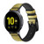 CA0102 Potato Smart Watch Armband aus Leder und Silikon für Samsung Galaxy Watch, Gear, Active