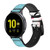 CA0825 Cute Cat Cartoon Smart Watch Armband aus Leder und Silikon für Samsung Galaxy Watch, Gear, Active