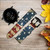 CA0276 Old American Flag Smart Watch Armband aus Leder und Silikon für Fossil Smartwatch