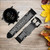 CA0809 Black King Spade Smart Watch Armband aus Leder und Silikon für Fossil Smartwatch