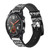 CA0191 Maori Tattoo Smart Watch Armband aus Leder und Silikon für Wristwatch Smartwatch