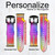 CA0342 Tie Dye Color Smart Watch Armband aus Leder und Silikon für Wristwatch Smartwatch