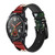 CA0348 Japan Art Toyohara Kunichika Smart Watch Armband aus Leder und Silikon für Wristwatch Smartwatch