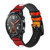 CA0446 Fire Red Devil Spear Symbol Smart Watch Armband aus Leder und Silikon für Wristwatch Smartwatch CA0446 Fire Red Devil Spear Symbol Smart Watch Armband aus Leder und Silikon für Wristwatch Smartwatch