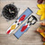 CA0638 Chicken Cartoon Smart Watch Armband aus Leder und Silikon für Wristwatch Smartwatch