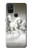 S0933 White Horses Hülle Schutzhülle Taschen für OnePlus Nord N10 5G
