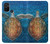 S1249 Blue Sea Turtle Hülle Schutzhülle Taschen für OnePlus Nord N10 5G