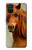 S1595 Beautiful Brown Horse Hülle Schutzhülle Taschen für OnePlus Nord N10 5G