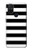 S1596 Black and White Striped Hülle Schutzhülle Taschen für OnePlus Nord N10 5G