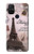 S2211 Paris Postcard Eiffel Tower Hülle Schutzhülle Taschen für OnePlus Nord N10 5G
