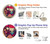 S2353 Paris Cartoon Vintage Pattern Hülle Schutzhülle Taschen für OnePlus Nord N10 5G