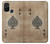 S2928 Vintage Spades Ace Card Hülle Schutzhülle Taschen für OnePlus Nord N10 5G