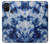 S3439 Fabric Indigo Tie Dye Hülle Schutzhülle Taschen für OnePlus Nord N10 5G