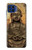 S0344 Buddha Rock Carving Hülle Schutzhülle Taschen für Motorola One 5G