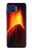 S0745 Volcano Lava Hülle Schutzhülle Taschen für Motorola One 5G