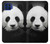 S1072 Panda Bear Hülle Schutzhülle Taschen für Motorola One 5G