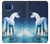 S1130 Unicorn Horse Hülle Schutzhülle Taschen für Motorola One 5G