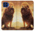 S1957 Lion Aslan Hülle Schutzhülle Taschen für Motorola One 5G