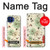 S2179 Flower Floral Vintage Art Pattern Hülle Schutzhülle Taschen für Motorola One 5G