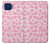 S2213 Pink Leopard Pattern Hülle Schutzhülle Taschen für Motorola One 5G