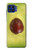 S2552 Avocado Fruit Hülle Schutzhülle Taschen für Motorola One 5G