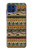 S2860 Aztec Boho Hippie Pattern Hülle Schutzhülle Taschen für Motorola One 5G