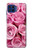 S2943 Pink Rose Hülle Schutzhülle Taschen für Motorola One 5G