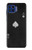 S3152 Black Ace of Spade Hülle Schutzhülle Taschen für Motorola One 5G
