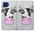 S3257 Cow Cartoon Hülle Schutzhülle Taschen für Motorola One 5G