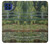 S3674 Claude Monet Footbridge and Water Lily Pool Hülle Schutzhülle Taschen für Motorola One 5G