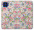 S3688 Floral Flower Art Pattern Hülle Schutzhülle Taschen für Motorola One 5G