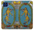 S3746 Tarot Card The World Hülle Schutzhülle Taschen für Motorola One 5G