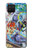 S0588 Wall Graffiti Hülle Schutzhülle Taschen für Samsung Galaxy A42 5G