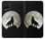 S1981 Wolf Howling at The Moon Hülle Schutzhülle Taschen für Samsung Galaxy A42 5G
