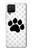 S2355 Paw Foot Print Hülle Schutzhülle Taschen für Samsung Galaxy A42 5G