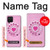 S2847 Pink Retro Rotary Phone Hülle Schutzhülle Taschen für Samsung Galaxy A42 5G