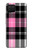 S3091 Pink Plaid Pattern Hülle Schutzhülle Taschen für Samsung Galaxy A42 5G