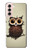S0360 Coffee Owl Hülle Schutzhülle Taschen für Samsung Galaxy S21 5G