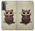 S0360 Coffee Owl Hülle Schutzhülle Taschen für Samsung Galaxy S21 5G