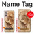 S1045 Leonardo da Vinci Woman's Head Hülle Schutzhülle Taschen für Samsung Galaxy S21 5G